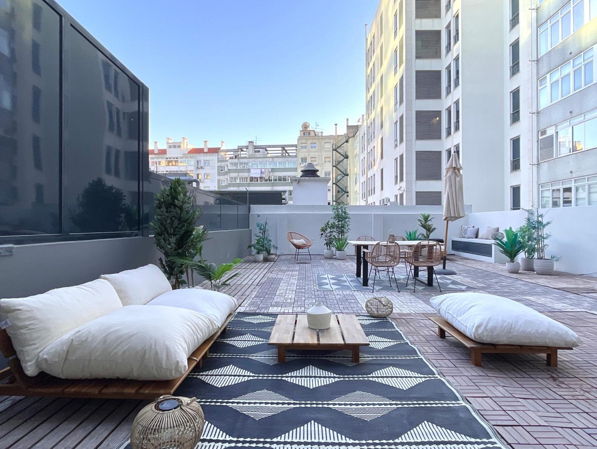 Casa Boma Lisboa - Brighting Apartment With Spacious Terrace - Alvalade III Luaran gambar